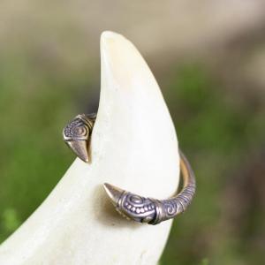 Bronze Ring Raben von Mammen 2