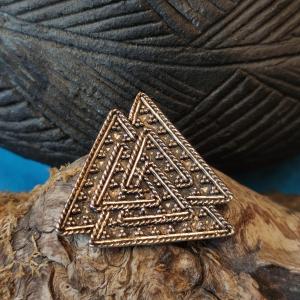 VIKING VALKNUT -  zdobený symbol boha Odina