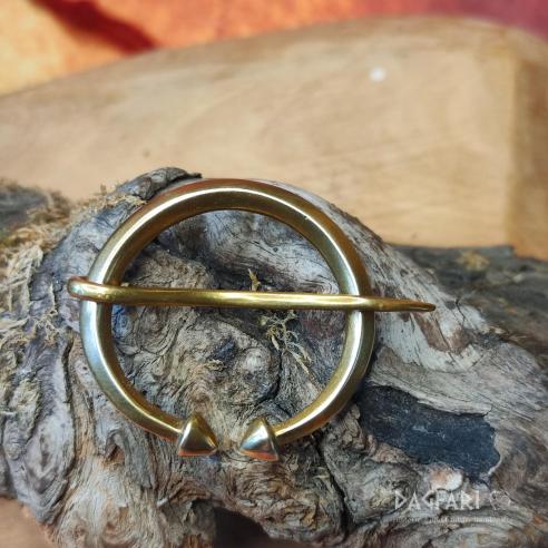 ANTIK buckle - Brass fibula from Roman provinces