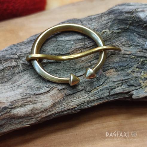 ANTIK buckle - Brass fibula from Roman provinces