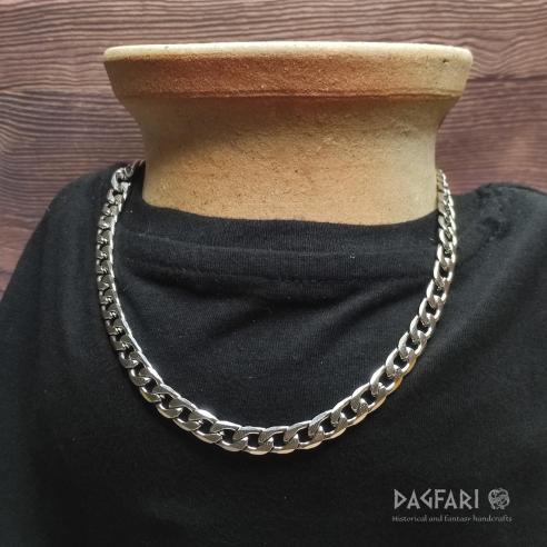 BOSS - Flache Edelstahlkette für Herren, 7 mm 60 cm