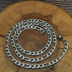 BOSS - Herren Wechselkette, massiver Chirurgenstahl, 6 mm 60 cm