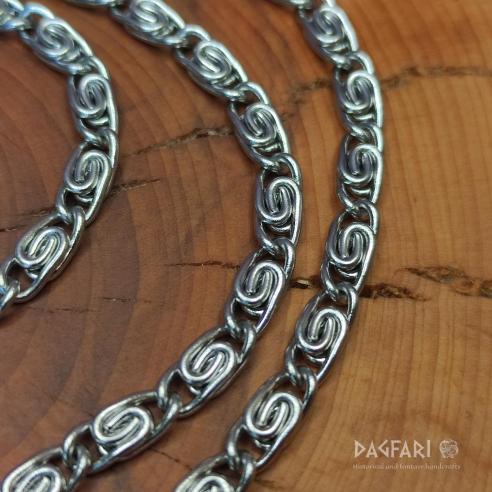 KNIT - Unisex Original Kette, Edelstahl, 3,5 mm 60 cm