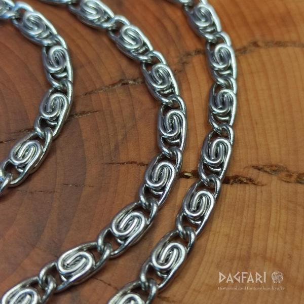 KNIT - Unisex Original Kette, Edelstahl, 3,5 mm 60 cm