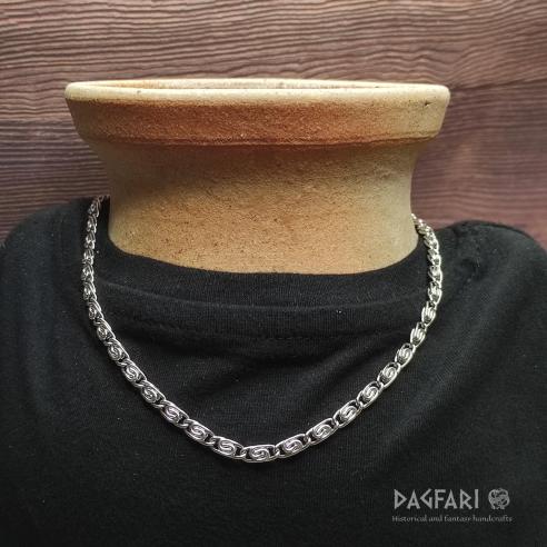 KNIT - Unisex Original Kette, Edelstahl, 3,5 mm 60 cm