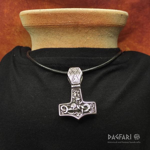 MAMMEN - Thor's hammer with dragons for Vikings