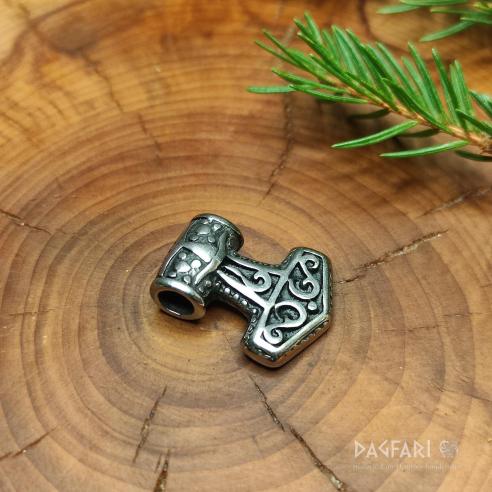 BABY VIKING - Winziger Thors Hammer aus antiallergischem Stahl