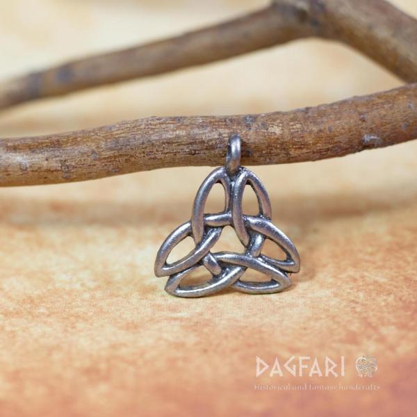 Amulet Celtic knot triangular