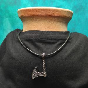 For the Warrior - Thunder Axe of Perun - blackened steel 2