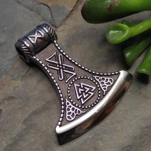 DAGAZ - Thunder axe, surgical steel