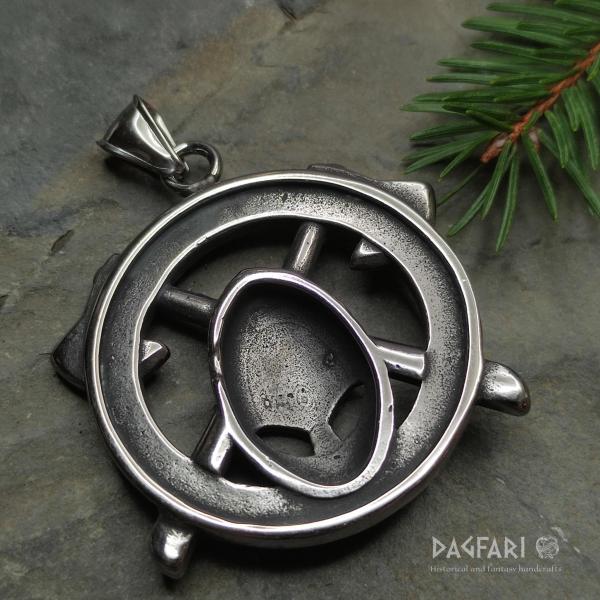 VIKING WARRIOR - Runen, Helm, Äxte, chirurgischer Stahl