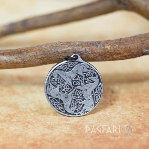 Amulett der Göttin Epona, doppelseitig