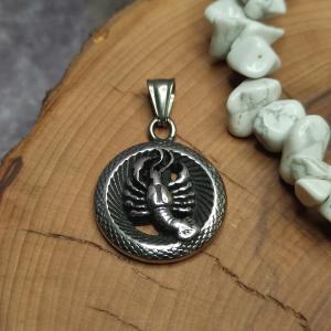 CANCER - CRAB - Zodiac sign in stainless steel