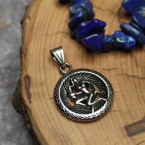 VIRGO - VIRGIN - Zodiac sign in stainless steel