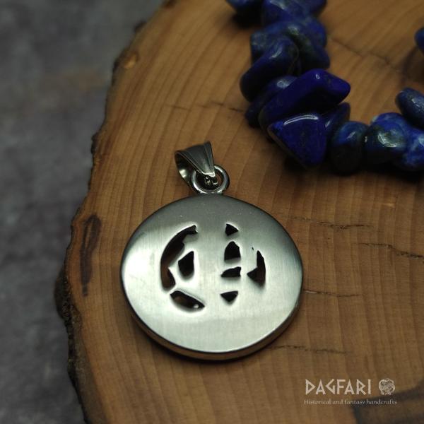 VIRGO - VIRGIN - Zodiac sign in stainless steel