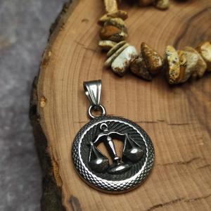 LIBRA - SCALES - Zodiac sign in stainless steel