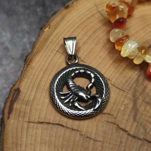 SCORPIO - ŠTÍR - Znamení zvěrokruhu z chirurgické oceli