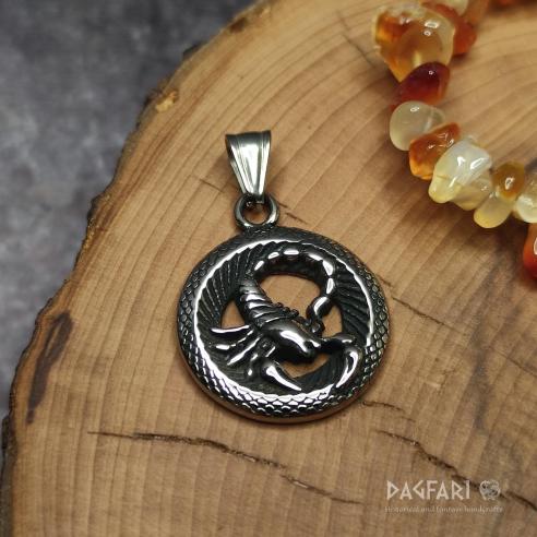 SCORPIO - SCORPIUS - Zodiac sign in stainless steel