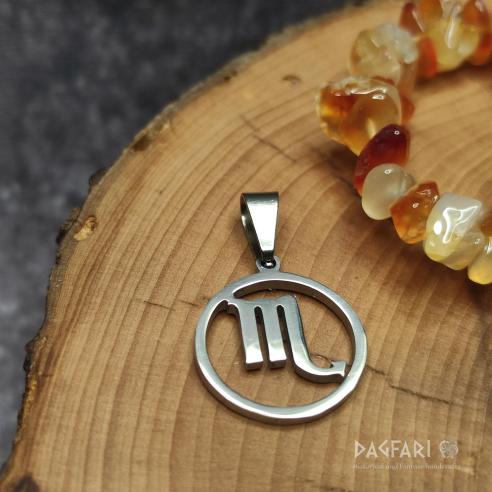 SCORPIO - SCORPIUS - Zodiac sign, small pendant