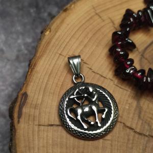 SAGITTARIUS - ARCHER - Zodiac sign in stainless steel