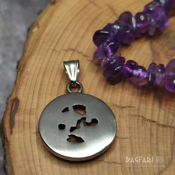 PISCES - FISHES - Unisex pendant with animal  ZODIAC sign