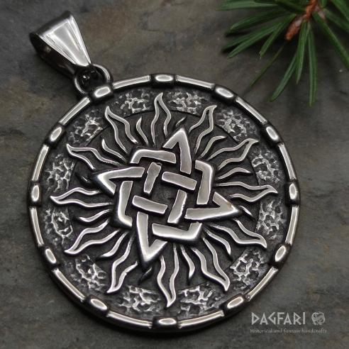 Medailon SVAROG - slovanský symbol boha ohně a kovářů