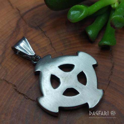 CELTIC Rovnoramenný sluneční keltský kříž s pletenci