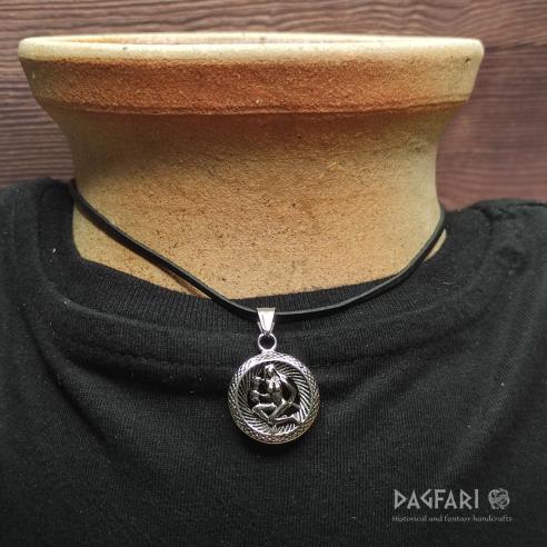 VIRGO - VIRGIN - Zodiac sign in stainless steel