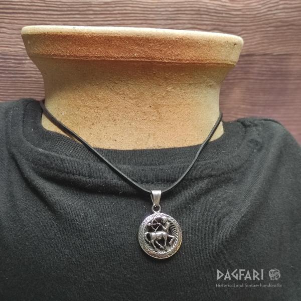 SAGITTARIUS - ARCHER - Zodiac sign in stainless steel