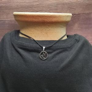 CAPRICORNUS - KOZOROH - Přívěsek se znamením z lesklé oceli 2