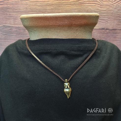 ♡ Venus von Věstonice - Nachbildung einer berühmten Frauenstatue, GRAVETTIEN Anhänger