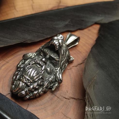 Schamane ODIN - Zauberer, Orakel mit Wolfsmaske