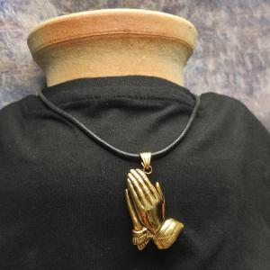 GEBET - Symbol des Flehens zu Gott, die Hände verbunden 2