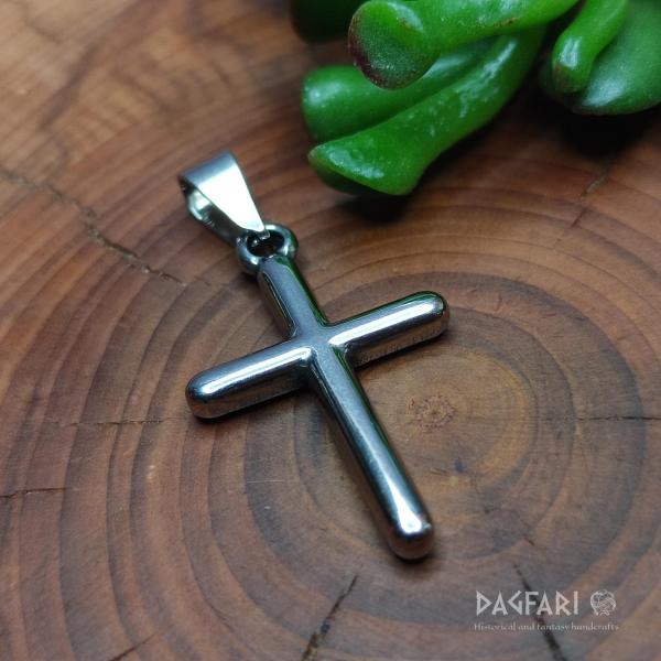 Simple CROSS made of hypoallergenic steel