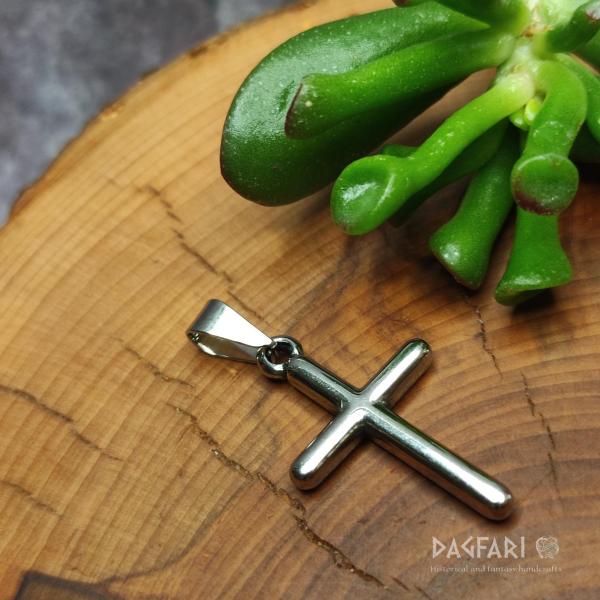 Simple CROSS made of hypoallergenic steel