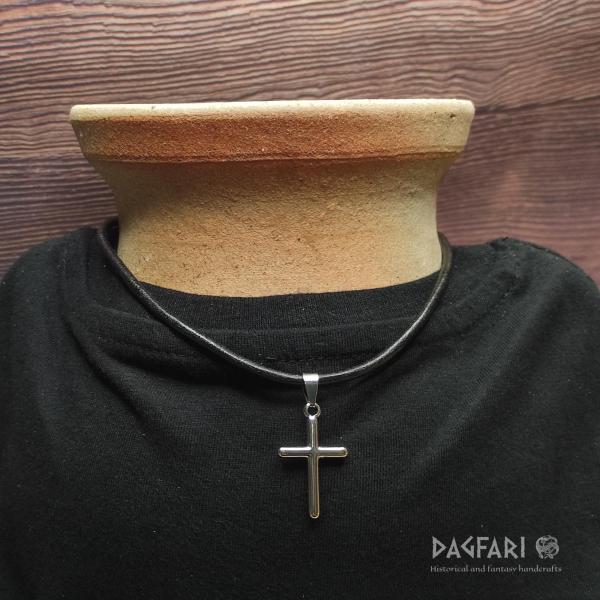 Simple CROSS made of hypoallergenic steel