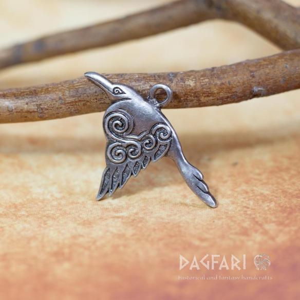 Keltisches Raben-Amulett