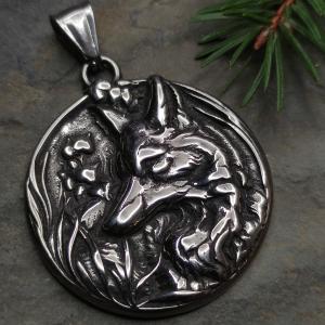 Medailon LIŠKA, chytrá, divoká, inspirativní