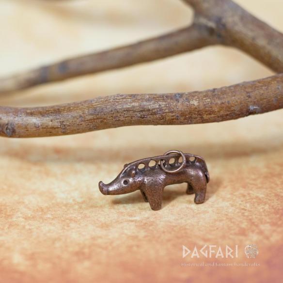 Amulet prase Kanec z Tábora - replika amuletu s divočákem