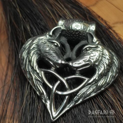 VLČÍ LÁSKA - zamilovaní vlci a keltský symbol nekonečna