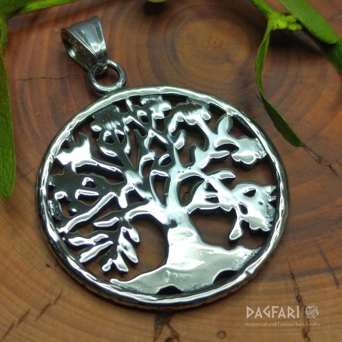 Medallion Tree of Life - with clear stones