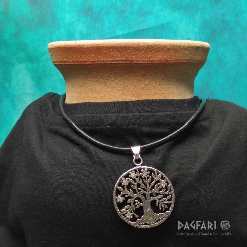 Medallion Tree of Life - with clear stones