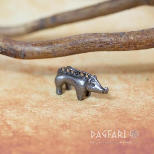 Amulett Schwein Eber aus Tábor – Nachbildung eines keltischen Talismans
