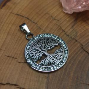 FAMILY ♡ - strom života s čirými zirkony, husté kořeny