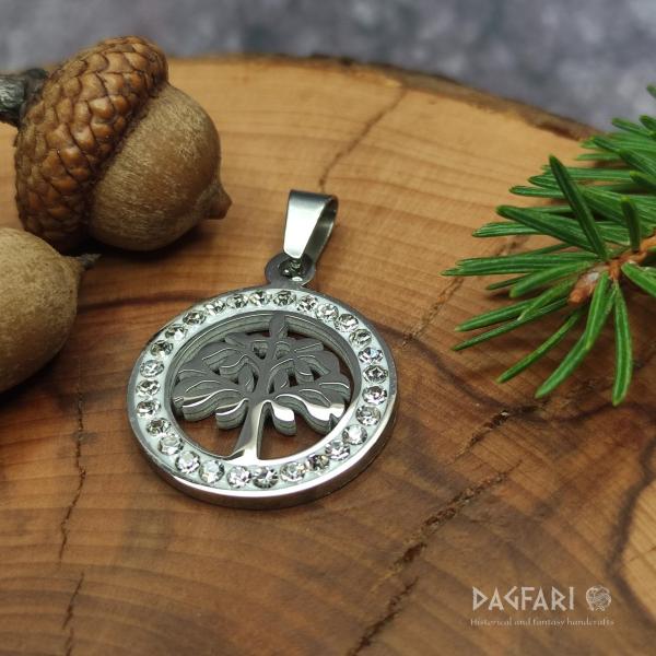 FAMILIE ♡ - Lebensbaum mit Strasssteinen, Geschenktipp für Frauen