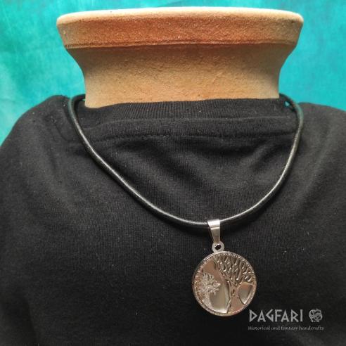 Tree of Life 3D - exclusive layered pendant, circle shape