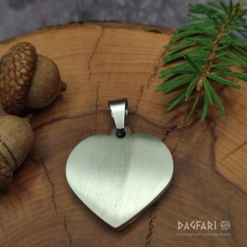 Tree of Life 3D - exclusive layered pendant, Heart shape