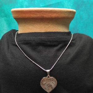 Tree of Life 3D - exclusive layered pendant, Heart shape 2