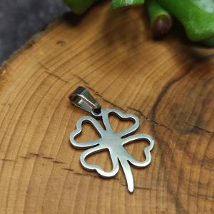 ČTYŘLÍSTEK - symbol štěstí, maličký, hypoalergenní ocel