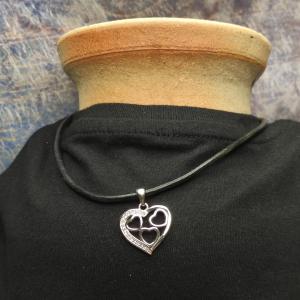 ❤ SRDCE - luxusní přívěsek se třemi srdci, pro maminky 2